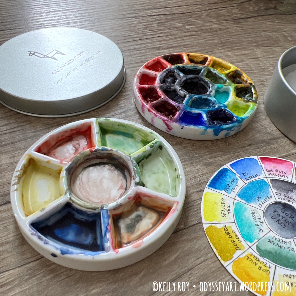 Acrylic Paint Pot Strips With Brush, 5ml Prefilled Paint Pots